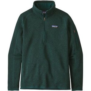 Logo Patagonia Green 1/4 Zip Better Sweater